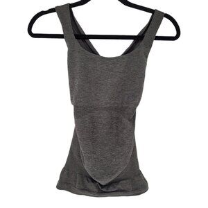 BLANQI size small dark gray Sport Support Maternity Support Crossback Tank